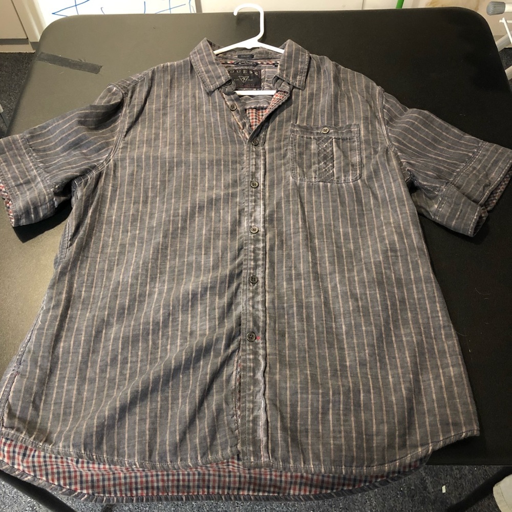 Guess button down shirt